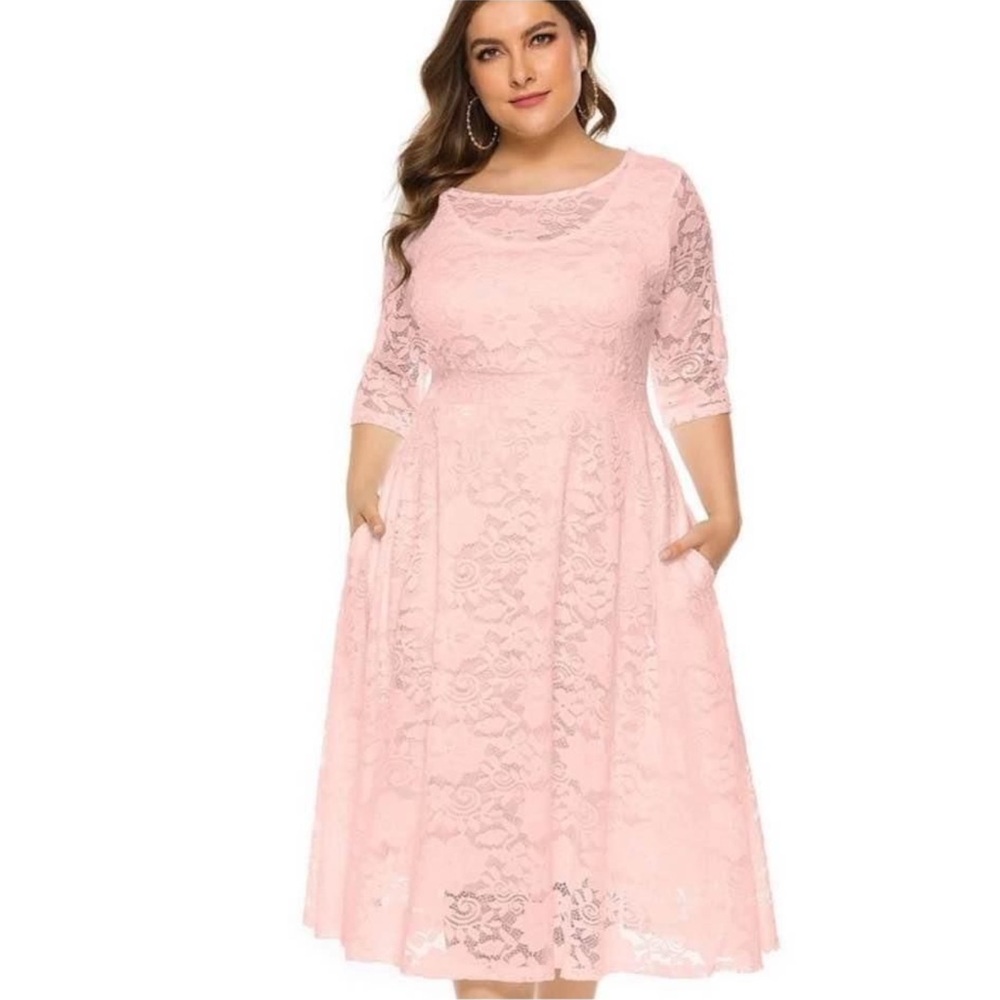 Torrid Midi Lace Illusions Formal Dress Ladies size 16 New with Tags